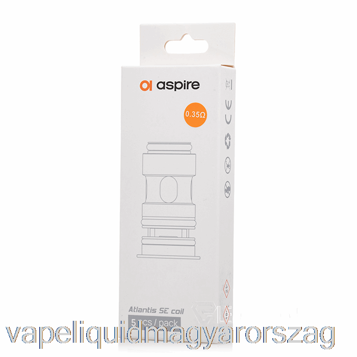 Aspire Atlantis Se Cseretekercsek 0,35 Ohmos Tekercsek Vape Pen